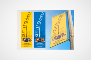 Sutherland Business Improvement District Street Banners