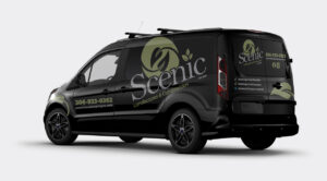 Vehicle Wrap Scenic Landscaping