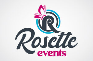 Rosette Events Logo Design